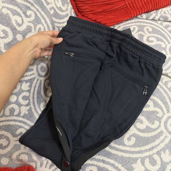 Homme + Femme Size XS Men's Slim Fit Track Jogger Sweatpants Joggers Men Black - Picture 15 of 15